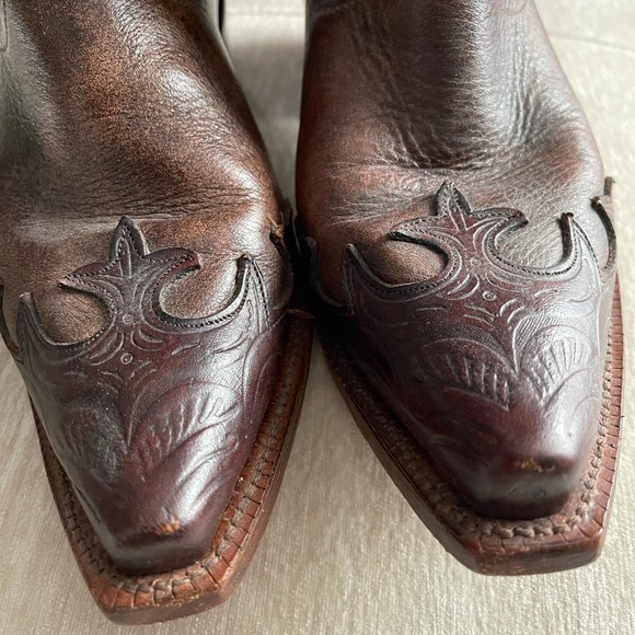 Tony Lama snip toe boot. Size 5B - Picture 7 of 10